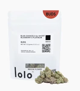 lolo - Lolo Blue Cookies x DJ Short Blueberry x Platinum 1/8 29%