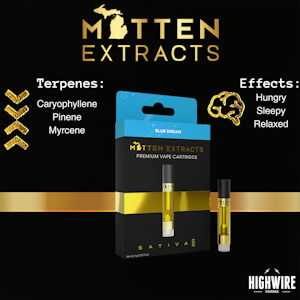 MITTEN EXTRACTS - Mitten Extracts Cart Blue Dream 1g