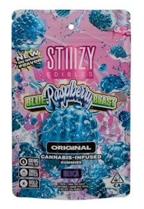 STIIIZY - Stiiizy Blue Raspberry Blast 100mg Gummies PD