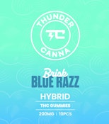 Blue Razz Gummies 200MG