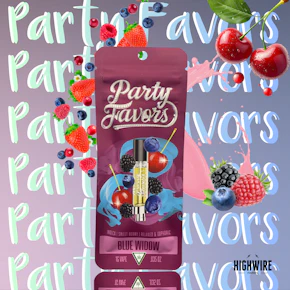 Party Favors Cart Blue Widow 1g