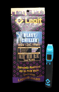 LEGIT LABS - AIO Vape - Cured Resin - Blast Chiller