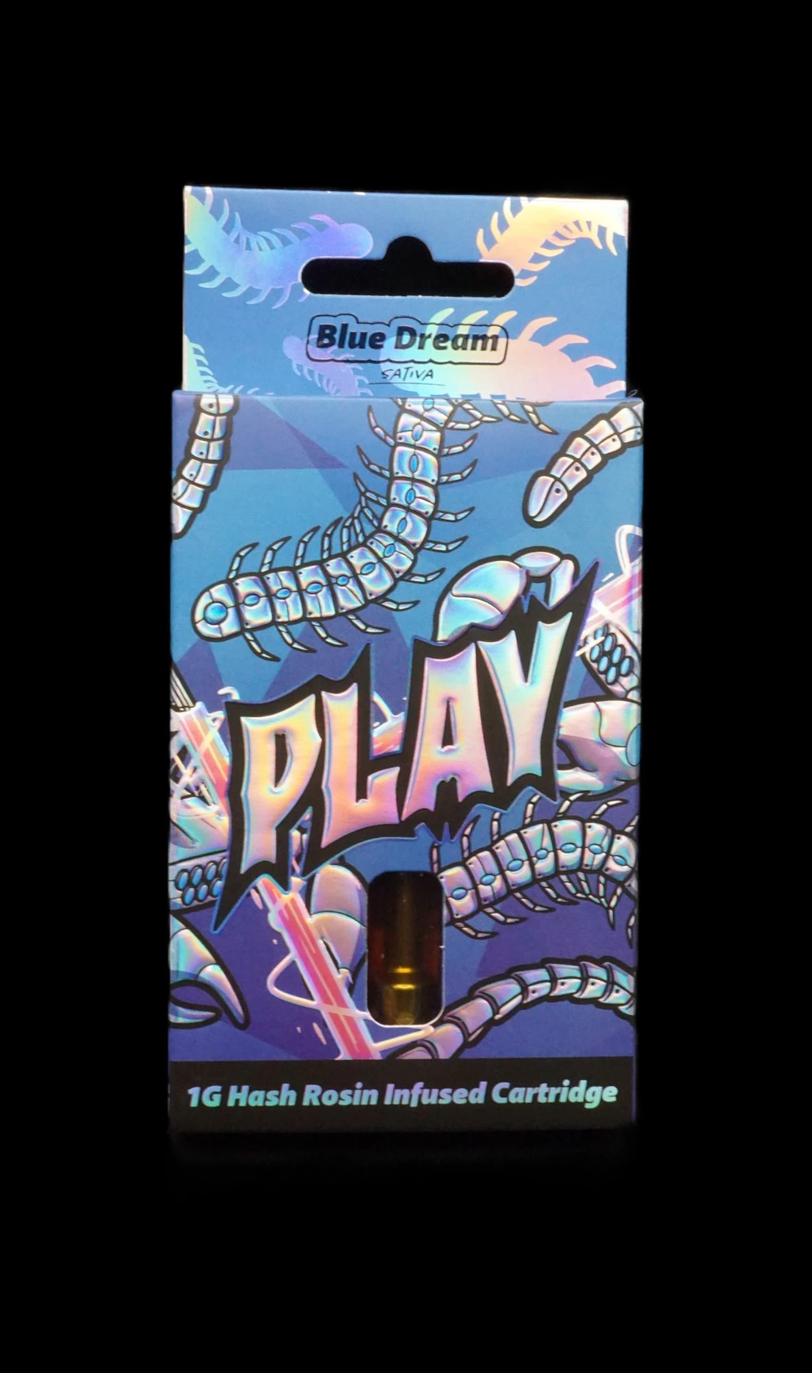 Play Michigan - PLAY - Blue Dream - 1g Hash Infused Distillate Cart Main Image