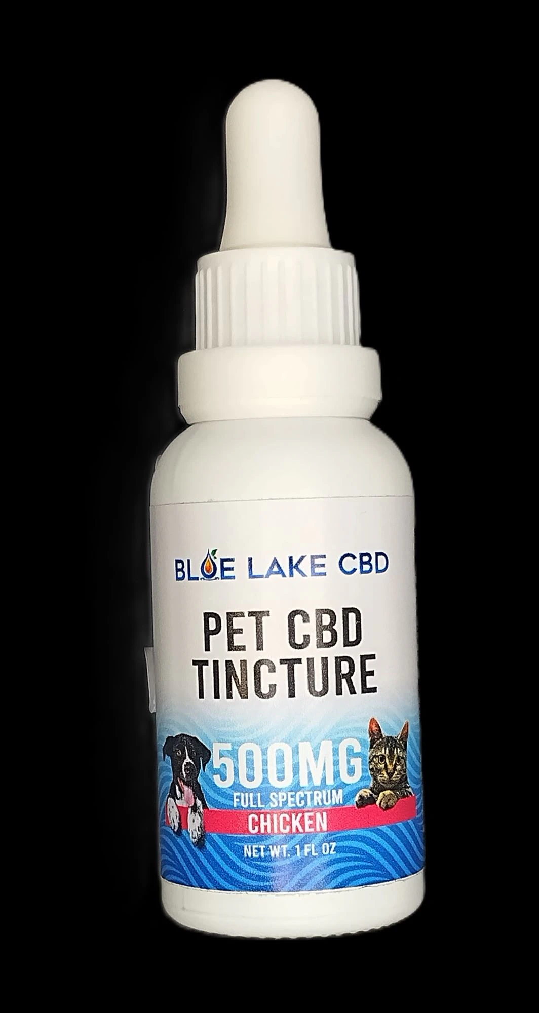 BLUE LAKE CBD - Pet Tincture -chicken 500mg Main Image