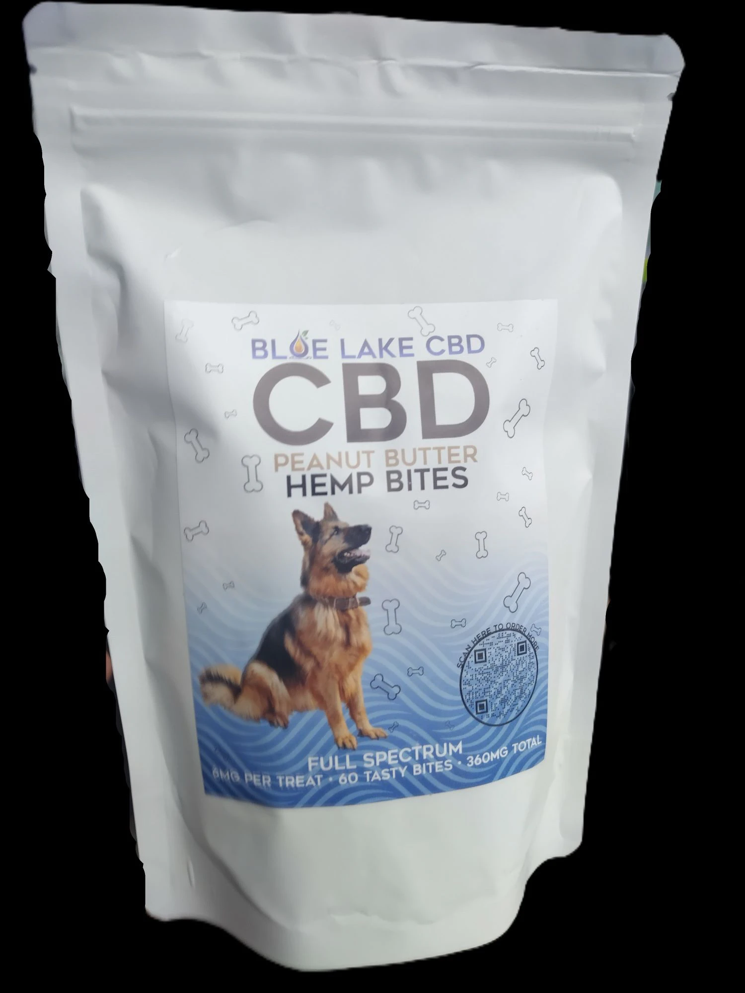 BLUE LAKE CBD - Pet CBD Hemp bites 360 mg Main Image