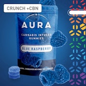 Blue Raspberry Crunch + CBN Gummies - 500mg 10 pack