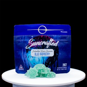 Suncrafted - HD Blue Raspberry Gummies - 160mg - HHG