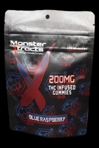 MONSTER XTRACTS - GUMMY - BLUE RASPBERRY - 20mg/pc - MONSTER X