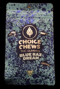 Choice Chews - Blue Raz Dream Gummies (Sativa) - 200mg