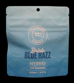 Blue Razz Gummies 4CT 200MG