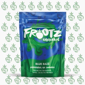 Frootz Blue Razz Dream Gummies - 200mg