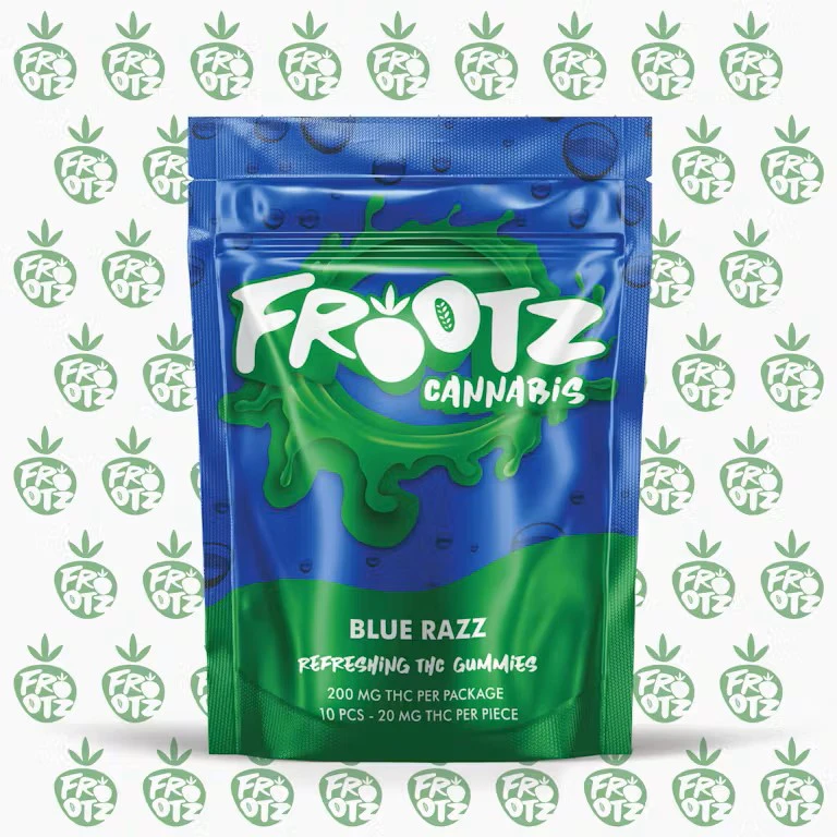 Frootz - Frootz Blue Razz Dream Gummies - 200mg Main Image