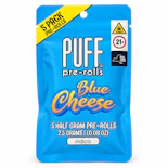 Blue Cheese – Indica – 29.17% THC | 2.5g (Pre-Rolls, 5 Pack) | PUFF  L10 MIDDLE