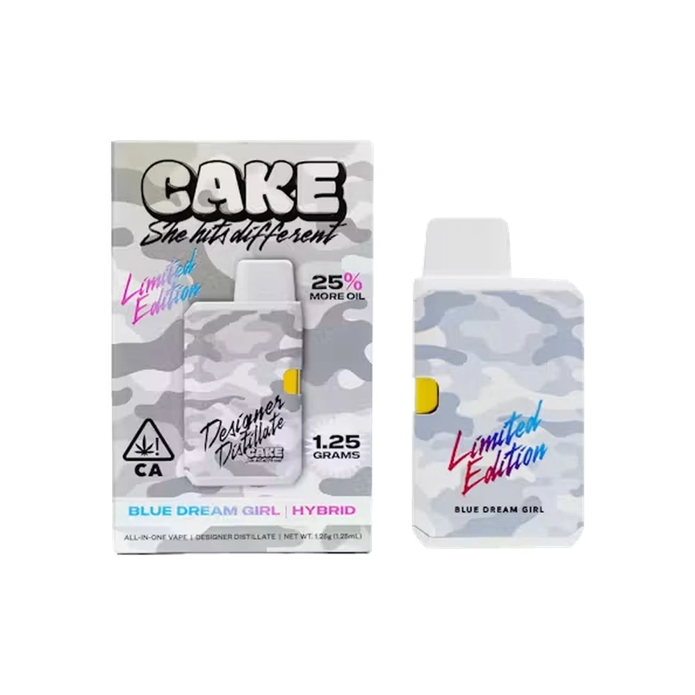 CAKE she hits different - BLUE DREAM GIRL CAMO DISPOSABLE 1.25G - CAKE Main Image