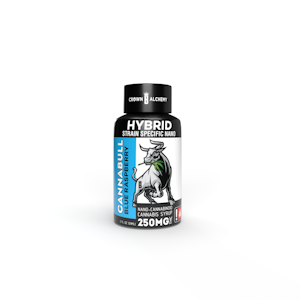 CannaBull - Cannabull Blue Raspberry THC Syrup 250mg