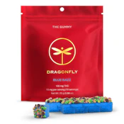 Dragonfly | 100mg Gummy Clusters | Blue Razz | E26