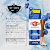 Swisher Infused Blunt Blueberry Pie 1.5g