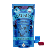 Blueberry (Blue Dream) (H)  | Lost Farms Chews 100mg | Lost Farm
