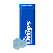 Enhanced Blueberry (Gentle Relaxation) (I) | 20pk 1mg : 2.5mg : 10mg (THC:CBN:CBD) Live Rosin Jellies | Drops