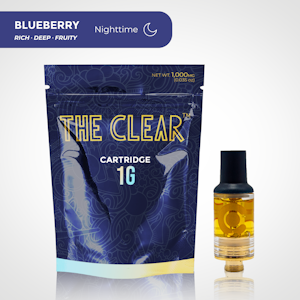 THE CLEAR - The Clear | Blueberry | 1g Cartridge