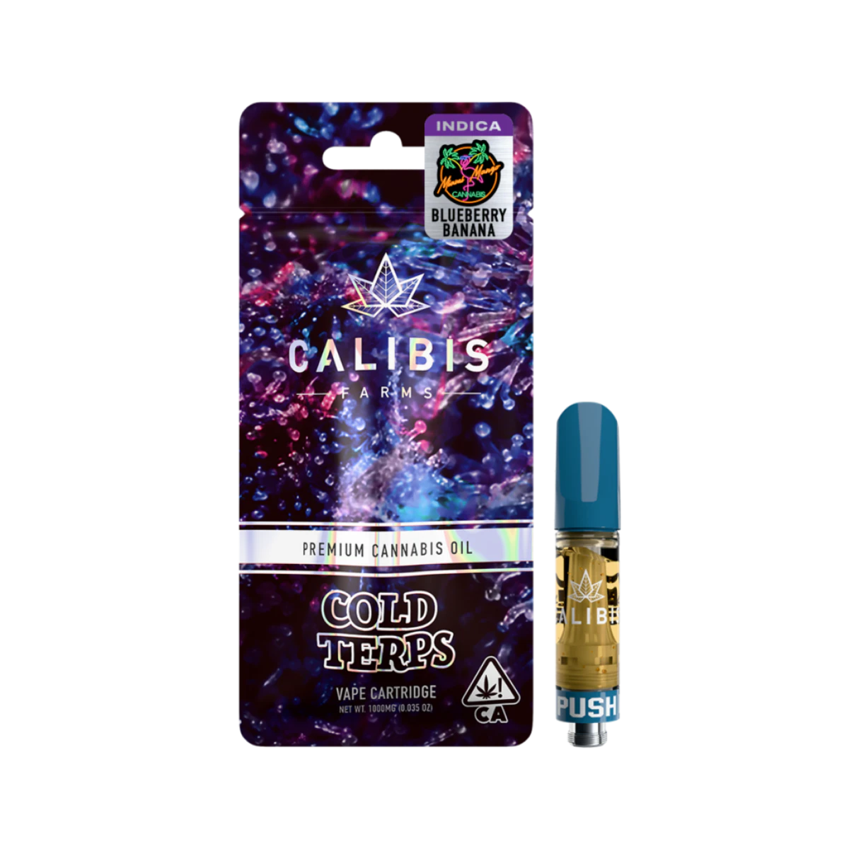 Calibis Farms - Blueberry Banana (I) | 1g Cold Terp Vape Cartridge | Calibis Farms Main Image