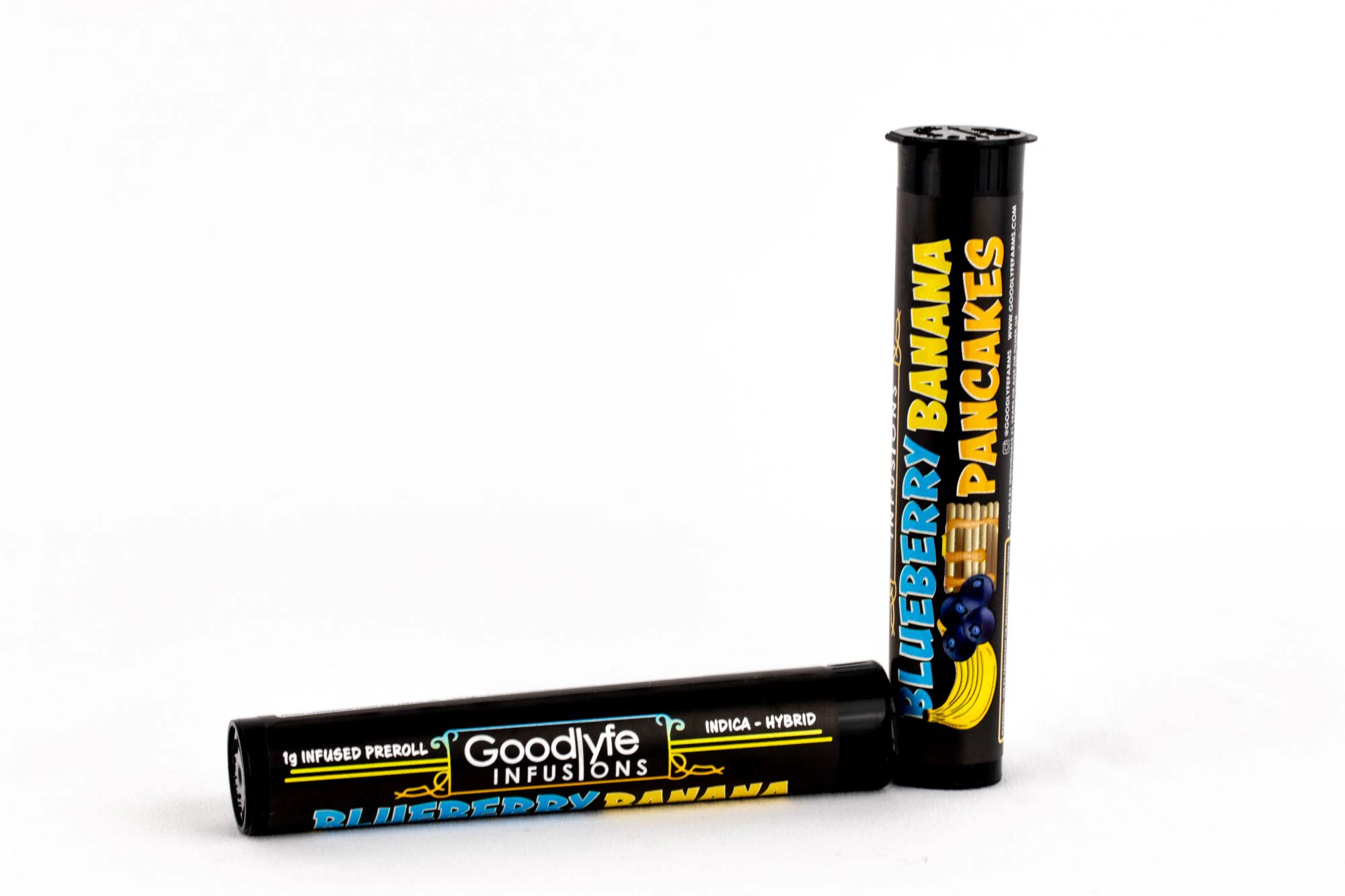 Goodlyfe - Infused Preroll 1g - Blueberry Banana Pancake Main Image