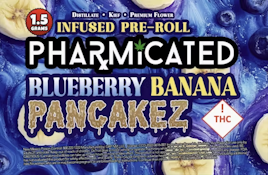 PhD Infused 1.5g Pre-roll - Blueberry Banana Pancakez (Indica)