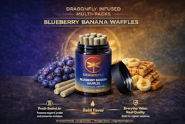 Blueberry Banana Waffles | Infused Pre-rolls | 1.25g 10-pack | Dragonfly