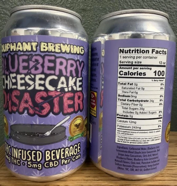 Oliphant Brewing - Oliphant Brewing | Blueberry Cheesecake Disaster | Drinks Main Image