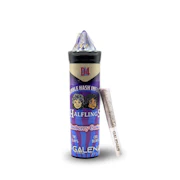 Blueberry Cookies D4 Halflings 3pk Bubble Hash Infused Prerolls (1.5g total/.5g each) - GALENAS