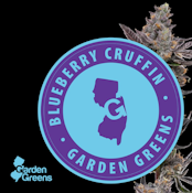 [REC] Garden Greens | Blueberry Cruffin | 2pk/1g Preroll