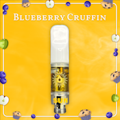 [REC] Sun Extractions | Blueberry Cruffin | 0.5g Cartridge Live Resin