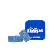 250mg 4:1 CBD:THC Blueberry Gummies (Gmo x Legend OG) (100mg CBD, 25mg THC,  - 2 pack) - Drops