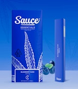 Sauce Blueberry Kush Live Resin Disposable Vape 1g