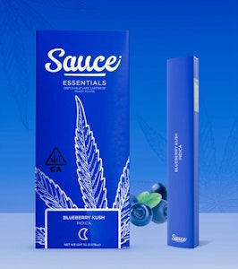 Sauce - Sauce Blueberry Kush Live Resin Disposable Vape 1g