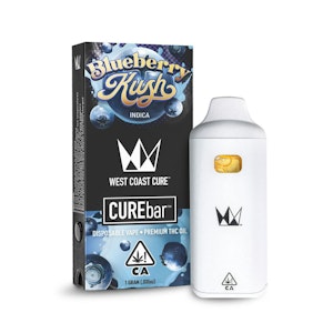 WEST COAST CURE - West Coast Cure Blueberry Kush CUREbar Disposable 1.0g