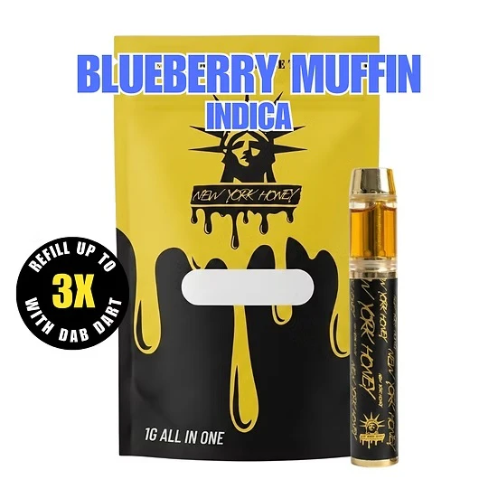 New York Honey - Blueberry Muffin | AIO | 1g | New York Honey Main Image
