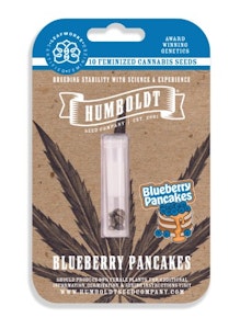 HUMBOLDT SEED COMPANY - SALE Humboldt Seed Company Blueberry Pancakes FEMINIZED Seeds 10pk ND