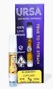 URSA 1g Blueberry Cupcake Live Resin Cartridge