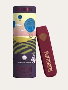 HEIRBLOOM - SALE Heirbloom .5g Blueberry Live Resin All In One Disposable