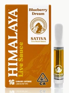 HIMALAYA - Himalaya 1g Blueberry Dream Live Sauce Cartridge