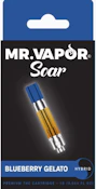 Mr.Vapor Soar-Blueberry Gelato-Hybrid-1g 510 Cart-85.6% THC