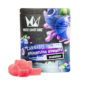 Blueberry (I) | 10mg Live Ice Water Hash Gummies | West Coast Cure