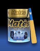 Muha Meds - Blueberry Zaza - 3g Mates Infused Pre-Rolls - 5pk