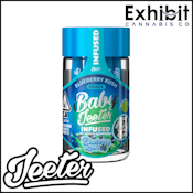 Baby Jeeter-Blueberry Kush-Infused Preroll-5pk-2.5g