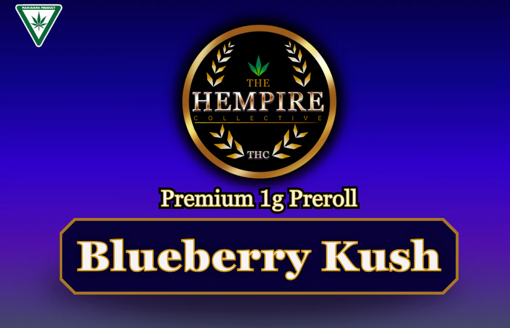 THC - Premium Preroll - THC (1G) | Blueberry Kush Main Image