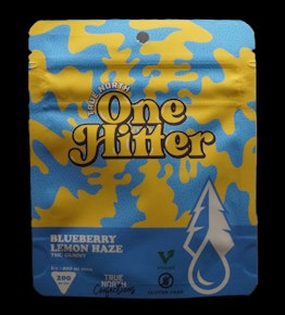 200mg Blueberry Lemon Haze One Hitter THC Vegan Gummy