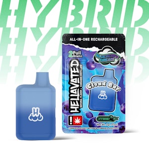 Hellavated - Hellavated Cloud Bar Blueberry Dream AIO 2g
