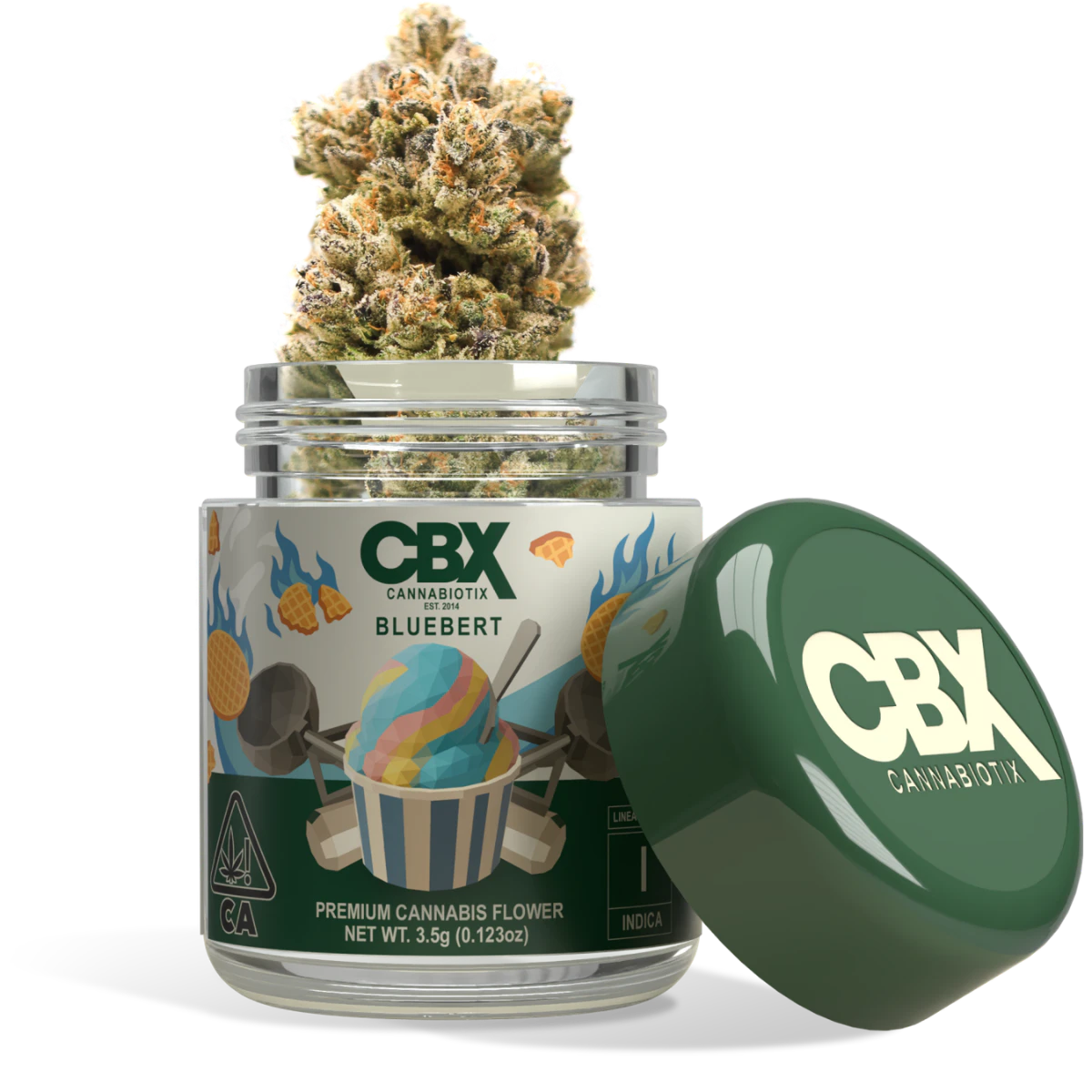 CBX: Cannabiotix - Bluebert (I) | 3.5g Premium Indoor Flower | CBX Main Image
