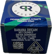 Banana Dream 1g Wet Crumble - Pacific Reserve
